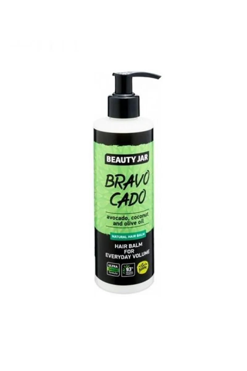 Conditioner Μαλλιων Με Avocado Για Φυσικο Ογκο Στα Μαλλια Beauty Jar Μονόχρωμο