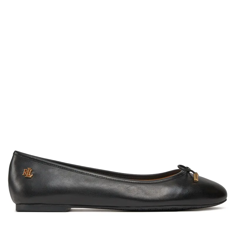 Μπαλαρίνες Lauren Ralph Lauren 802940603001 Μαύρο