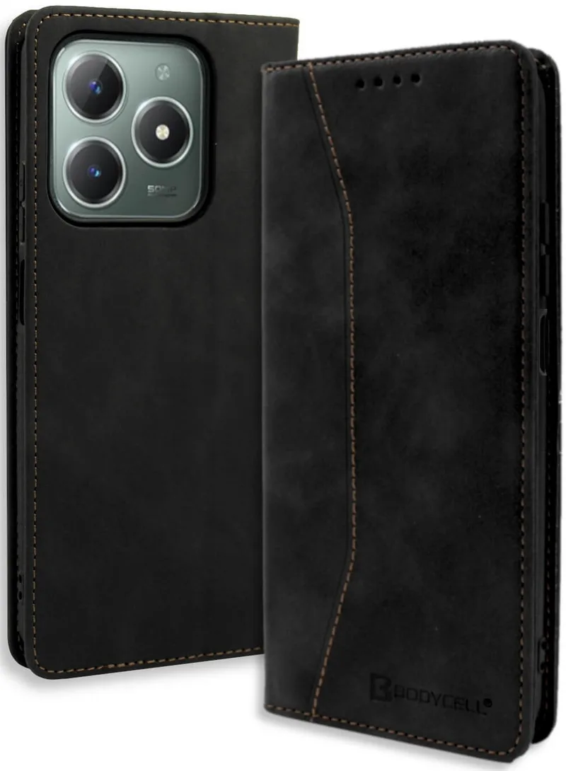 Θήκη Realme C61 / C63 4G - Bodycell Book Case Πορτοφόλι - Black (5206015079306)