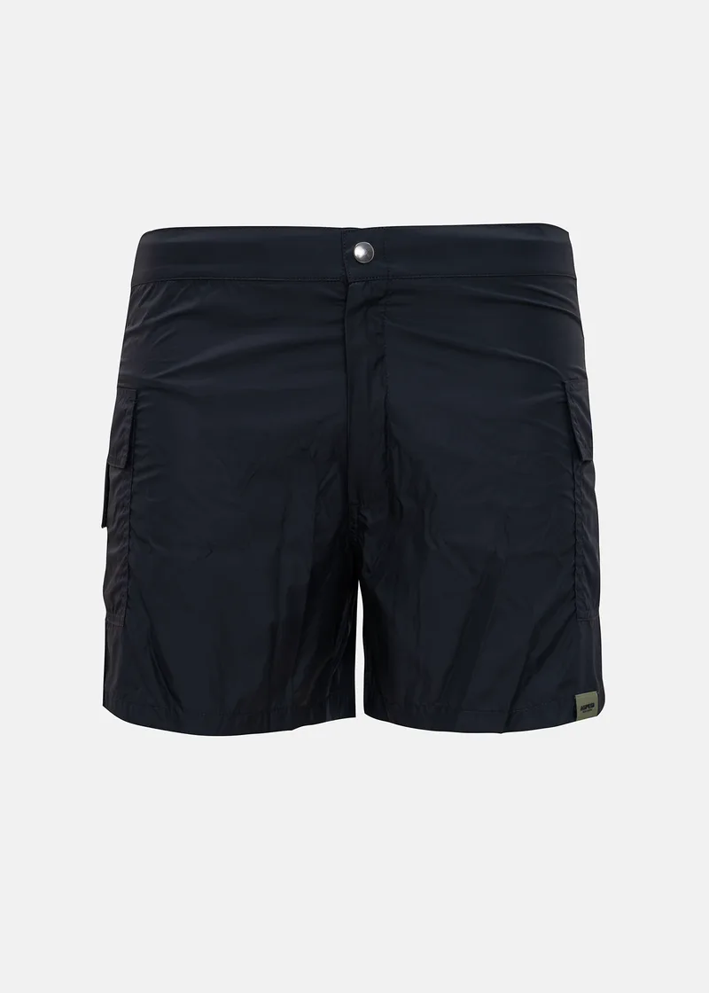ASPESI Μαγιό της σειράς Sport Velcro - ASP1MBM03 Black