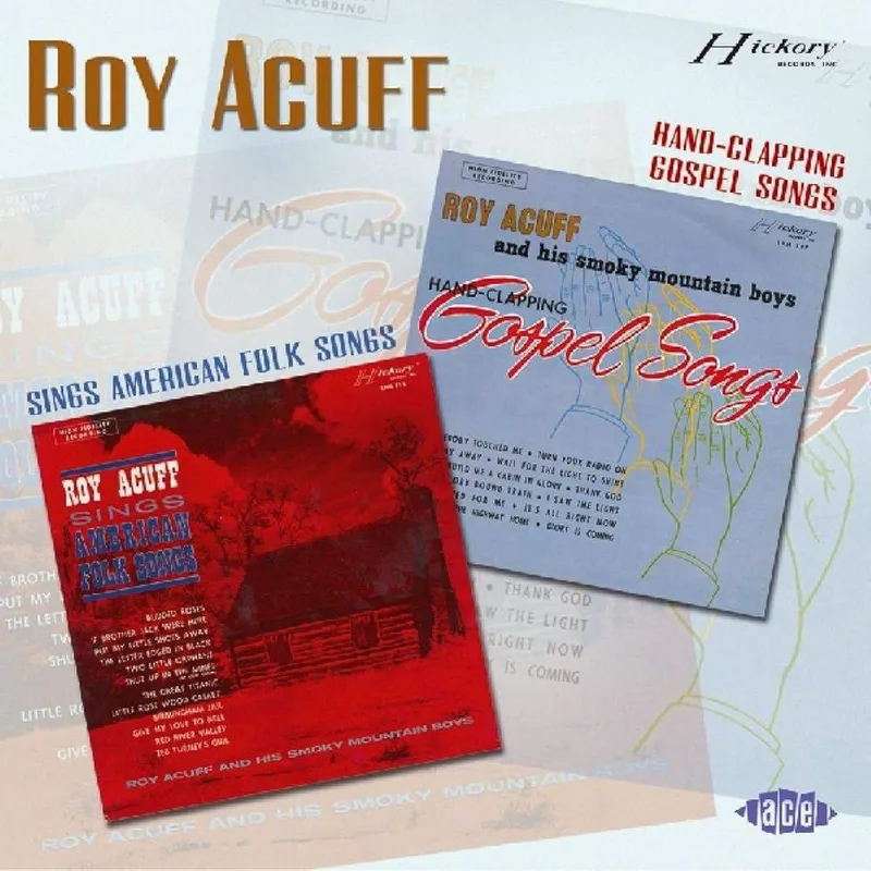 ROY ACUFF AND HIS SMOKEY MOUNTAIN BOYS SINGS AMERICAN FOLK SONGS CD