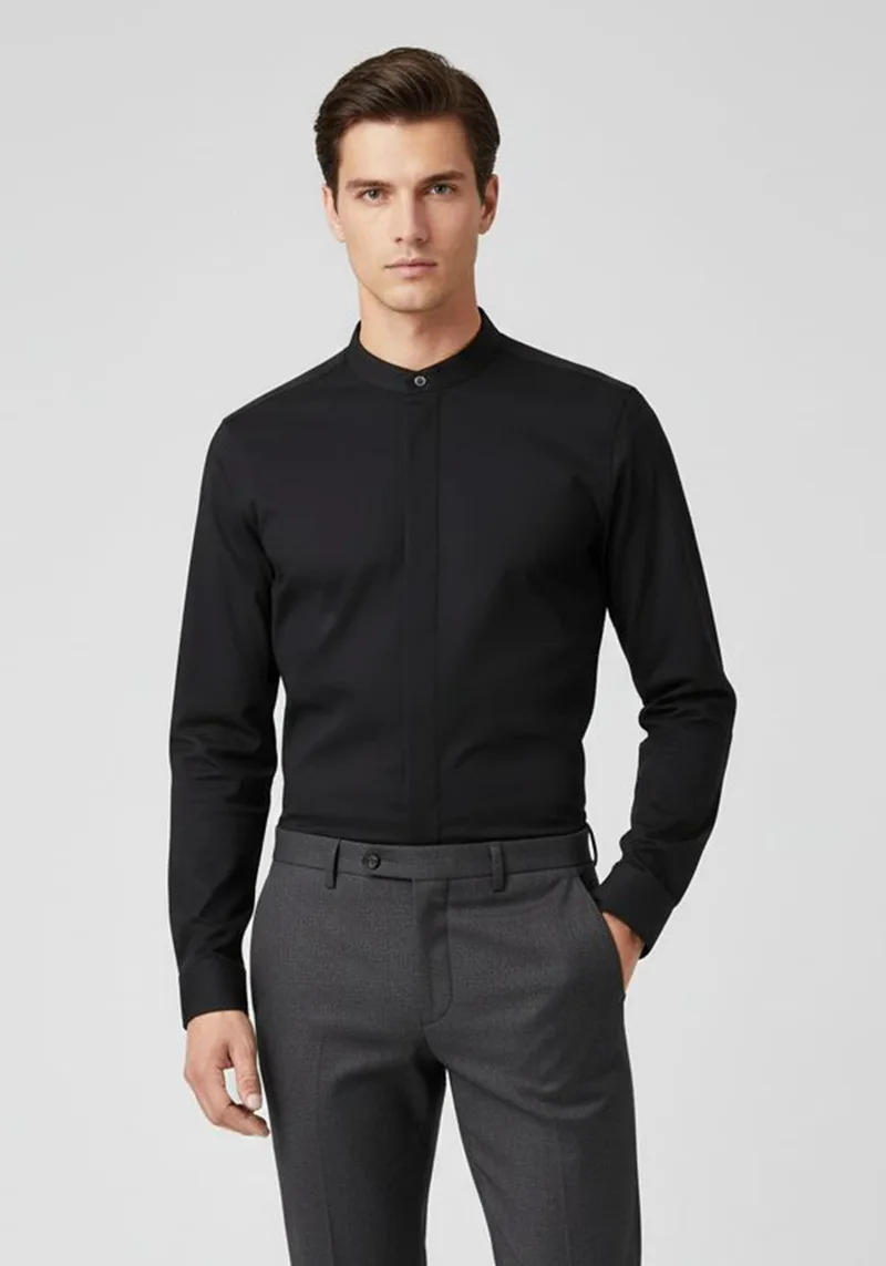 HUGO Πουκάμισο Kaleb - 50554719 001 Black