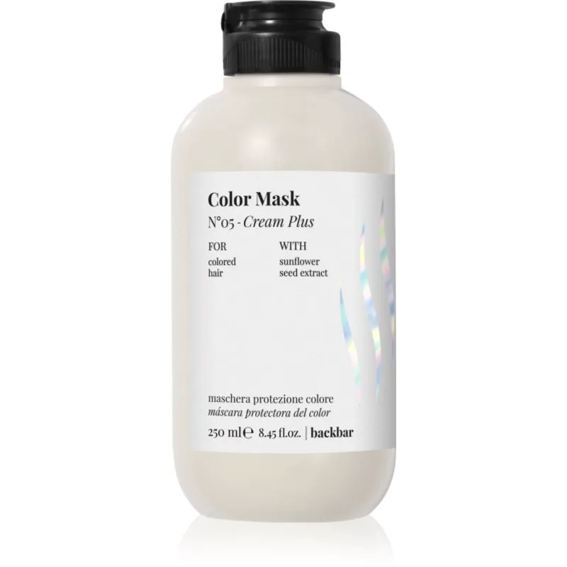 FarmaVita Backbar Color ενυδατική και θρεπτική μάσκα για βαμμένα μαλλιά 250 ml