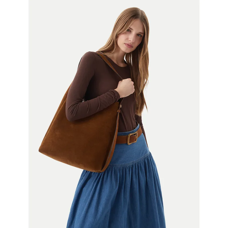 Τσάντα Tory Burch 175320 Καφέ
