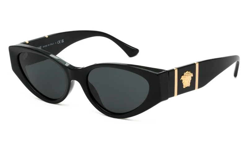 VERSACE ΓΥΑΛΙΑ ΗΛΙΟΥ VERSACE 4454 GB1/87 5518 4454 Μαύρο