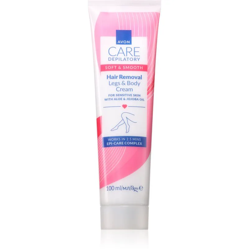 Avon Soft & Smooth αποτριχωτική κρέμα για ευαίσθητο δέρμα 100 ml