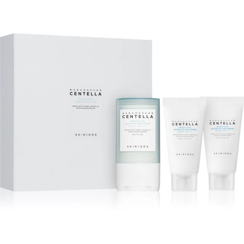 SKIN1004 Madagascar Centella Hyalu-Cica Sunsational Kit σετ δώρου πολύ μεγάλη προστασία απο τον ήλιο