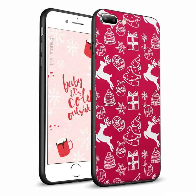 Glossy Case Christmas Gift iPhone 7 Plus/8 Plus
