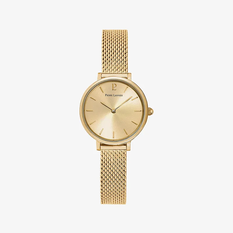 Ρολόγια Pierre Lannier Wrist Watch Nova 014J548 Yellow Χρυσό Universal