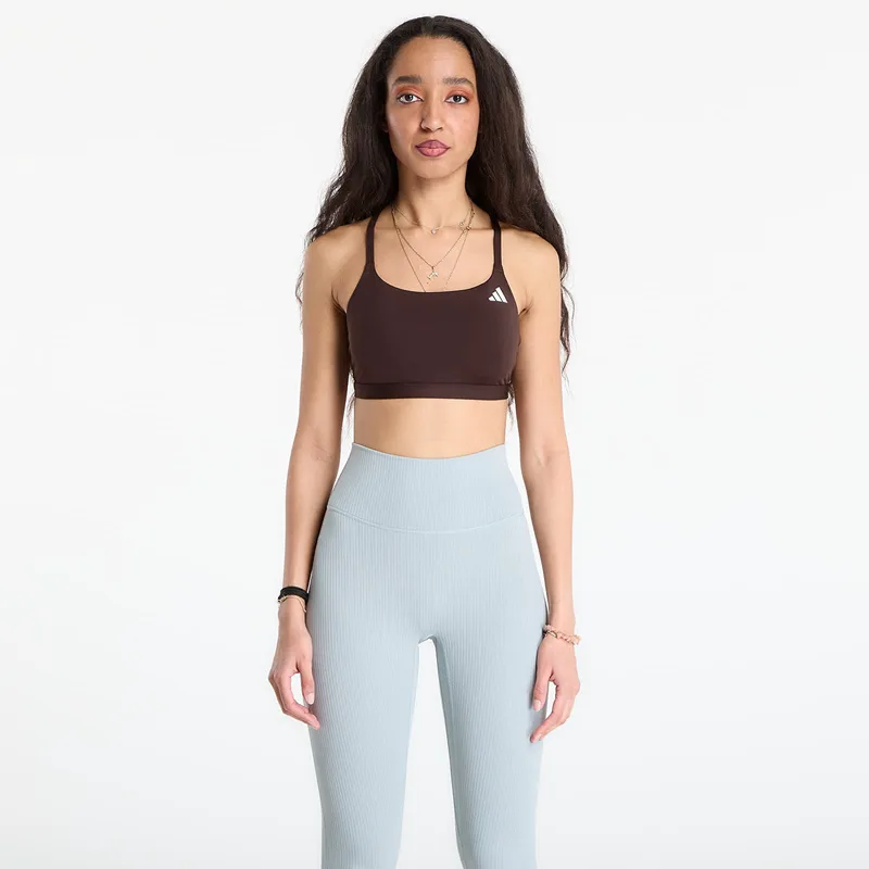 Σουτιέν adidas Optime Essentials Workout Light Support Bra Aurora Coffee XS