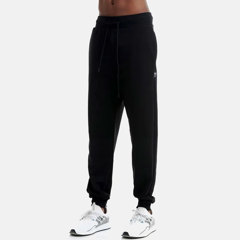 BDTK PANTS ON SLIM JOGGER PANTS ΜΑΥΡΟ