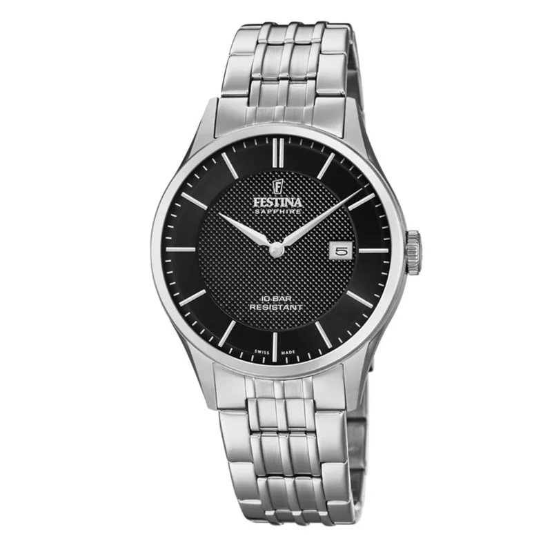 FESTINA Gents Silver Stainless Steel Bracelet F20005/4