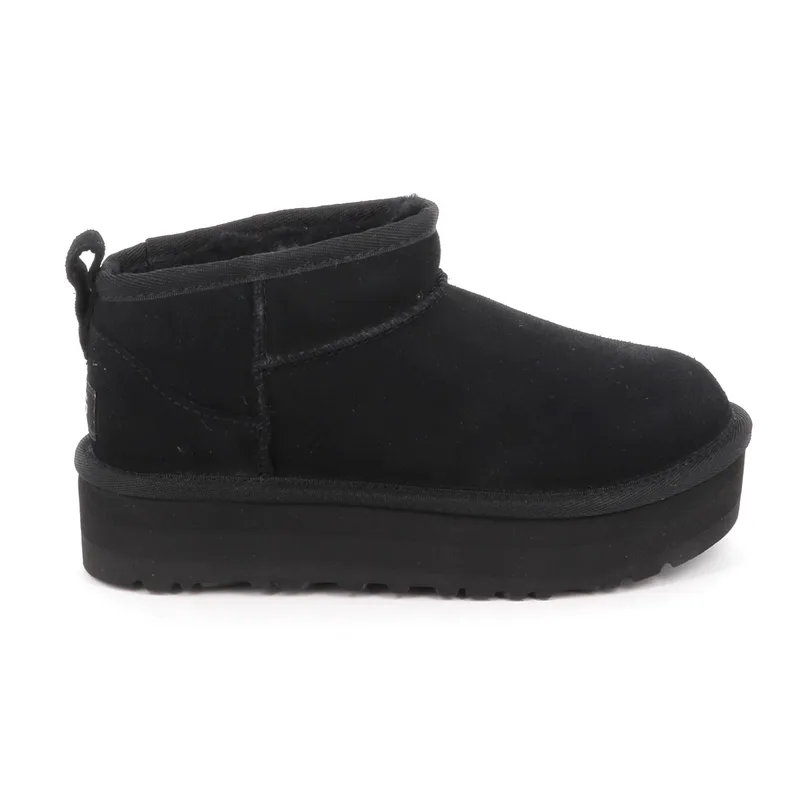 Παιδικό Μποτάκι για Κορίτσι UGG Classic Ultra Minnie Platform Χρώματος Μαύρο 1157791K