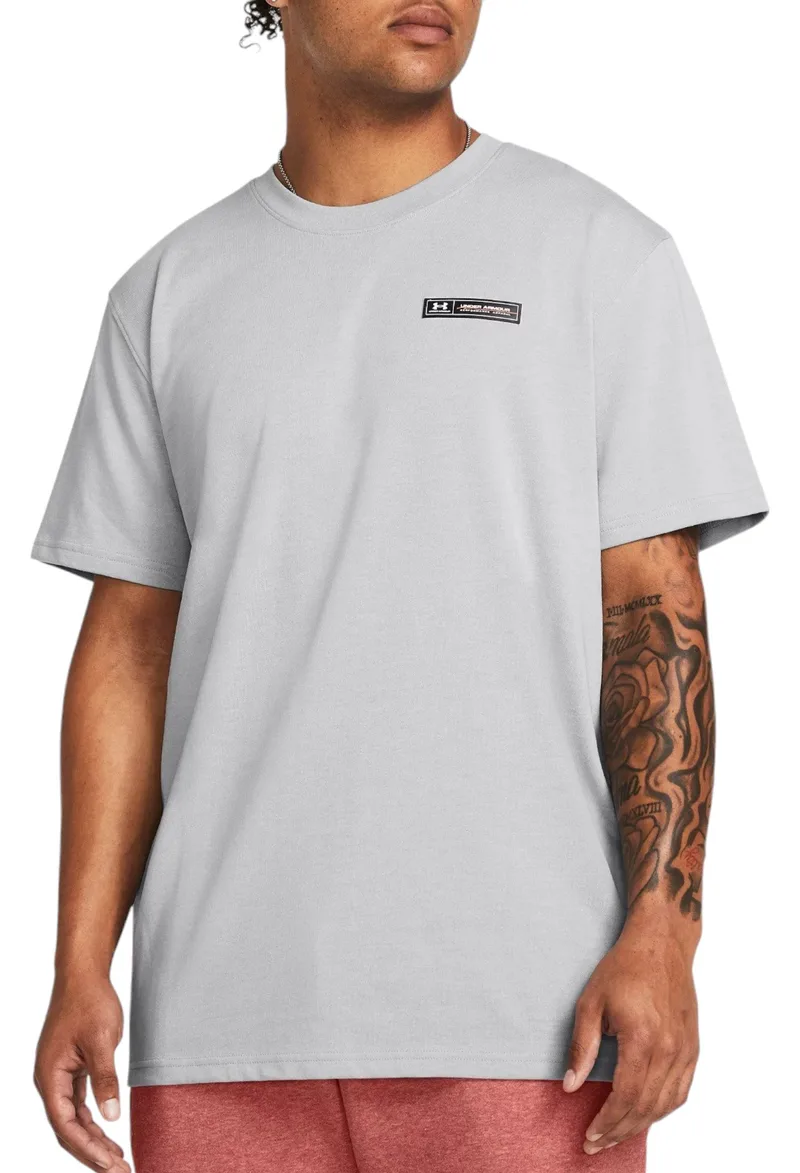 Μπλούζα Κοντομάνικη Under Armour Hw Armour Label 1382831-011 Ανδρικό