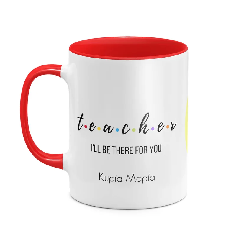 Teacher - Κούπα - Κόκκινο - Μαγική