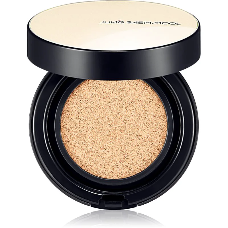 JUNG SAEM MOOL Essential Skin Nuder Cushion λαμπρυντικό μεικ απ για φυσική εμφάνιση SPF 50+ απόχρωση N Light 14 γρ