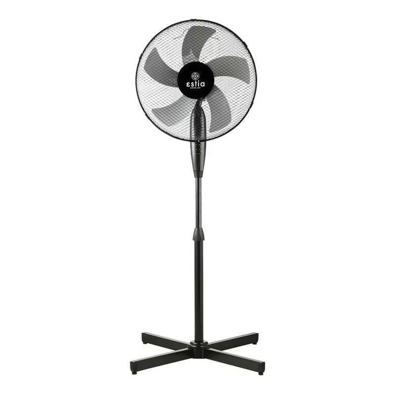 Estia Ανεμιστήρας Σταντ Επιδαπέδιος Aeropulse 40Cm 50W Μαύρος