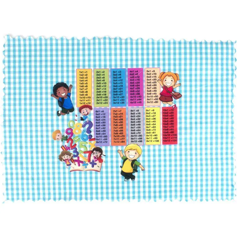 Σουπλά 35x50 Dimcol Multiplication Table 26 Light Blue