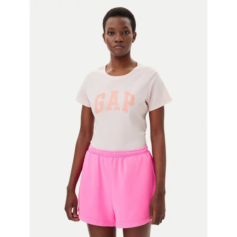Gap T-Shirt 729555-01 Ροζ Regular Fit