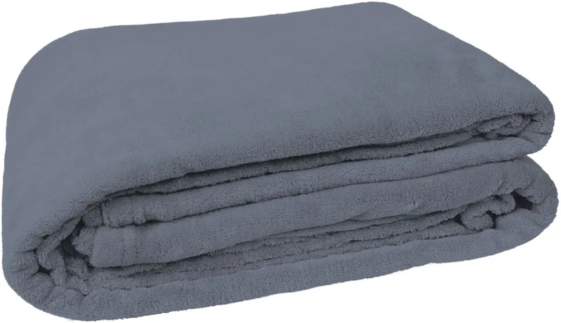 Κουβέρτα KINGER 240x160cm Valento Smoke Grey