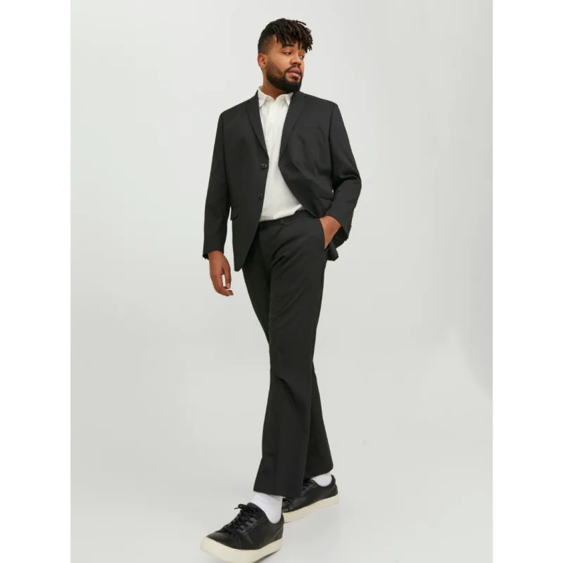 Πολιτικό ελαστικό παντελόνι "Franco Trouser" της Jack & Jones - Black