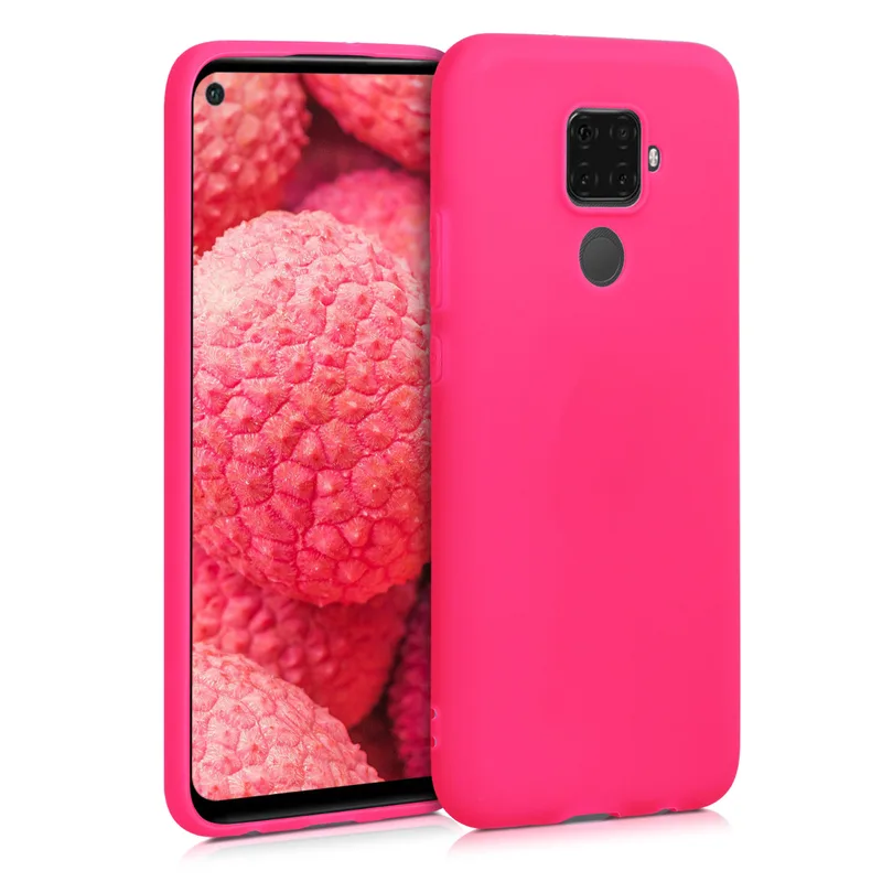 KW Θήκη Σιλικόνης Huawei Mate 30 Lite - Neon Ροζ (50153.77)