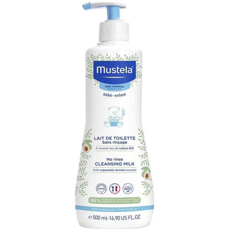 Mustela Without Rinsing Toilet Milk Normal Skin 500ml