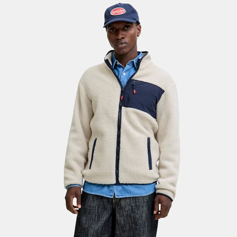 Jack & Jones Fleece Ανδρική Ζακέτα (9000237475_5583)