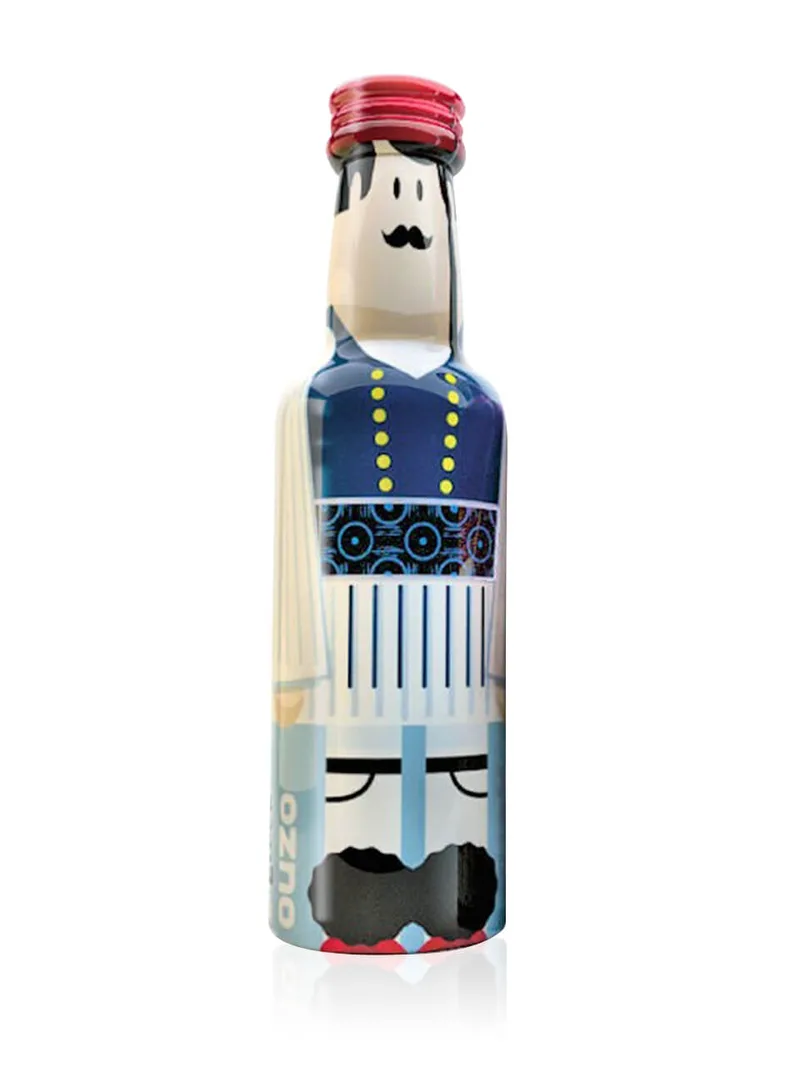 Ούζο «Εύζωνας» "Gogreek" 50ml>