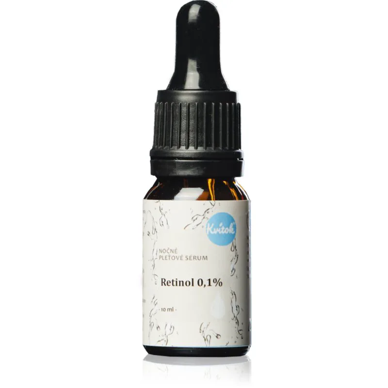 Kvitok Night serum Retinol 0,1% ορός προσώπου νύχτας με ρετινόλη 10 ml