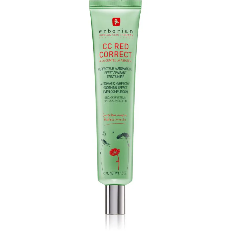 Erborian CC Red Correct CC Κρέμα για τη διόρθωση της ερυθρότητας SPF 25 45 ml