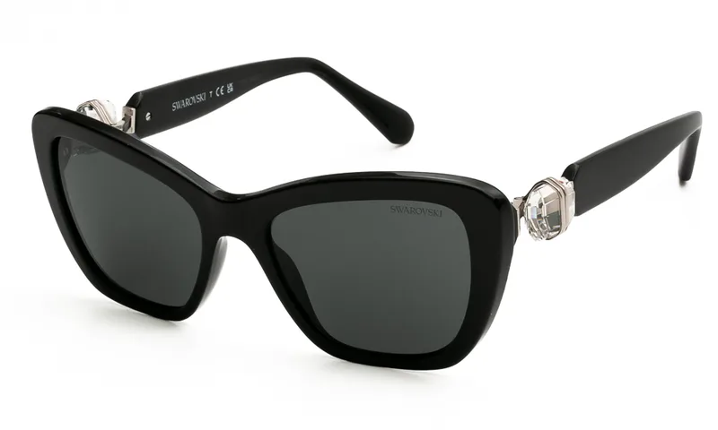 SWAROVSKI ΓΥΑΛΙΑ ΗΛΙΟΥ SWAROVSKI 6018 100187 5218 6018 Μαύρο