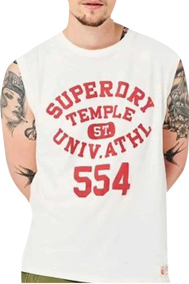 Μπλούζα Αμάνικη Superdry Vintage Athletic M6010647A-34C Ανδρικό
