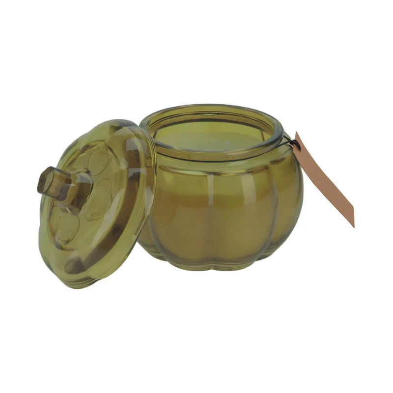 Κερί Αρωματικό 340gr (Φ11.5x11.5) K-M Pumpkin Green ACC316240