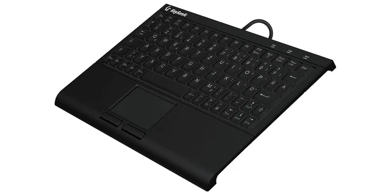 KeySonic Super-Mini-TAS Touchpad,B-light,BK, KSK-3211ELU(DE)