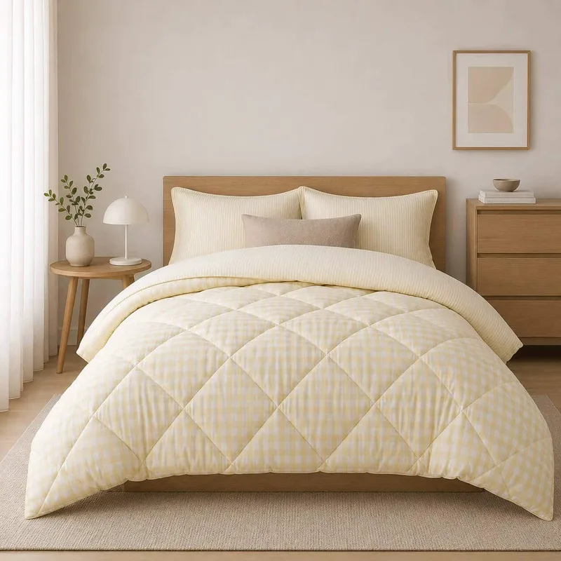Πάπλωμα Υπέρδιπλο 220x240 Carla Yellow