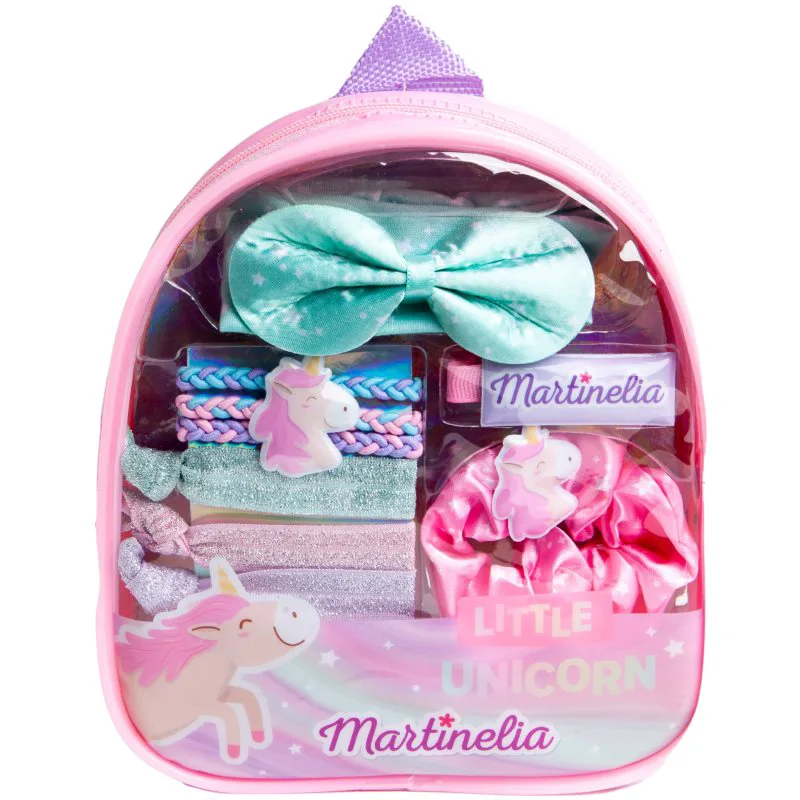 Martinelia Little Unicorn Bag σετ αξεσουάρ μαλλιών για παιδιά