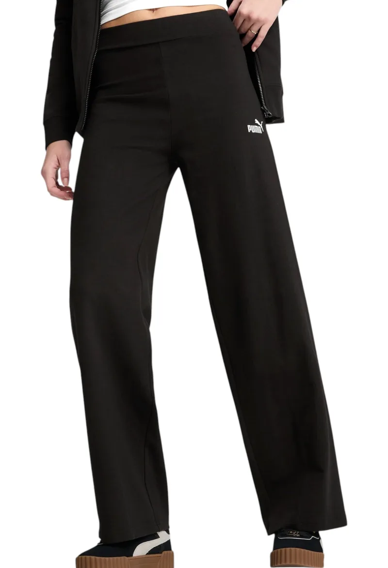 Παντελόνι Puma ESS Logo High-Waist Straight Leg 682428-01 Γυναικείο