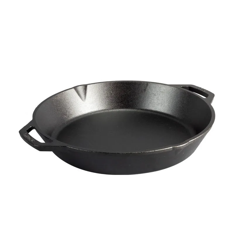 Lodge Τηγάνι Μαντεμένιο Με Δύο Λαβές 33,65cm