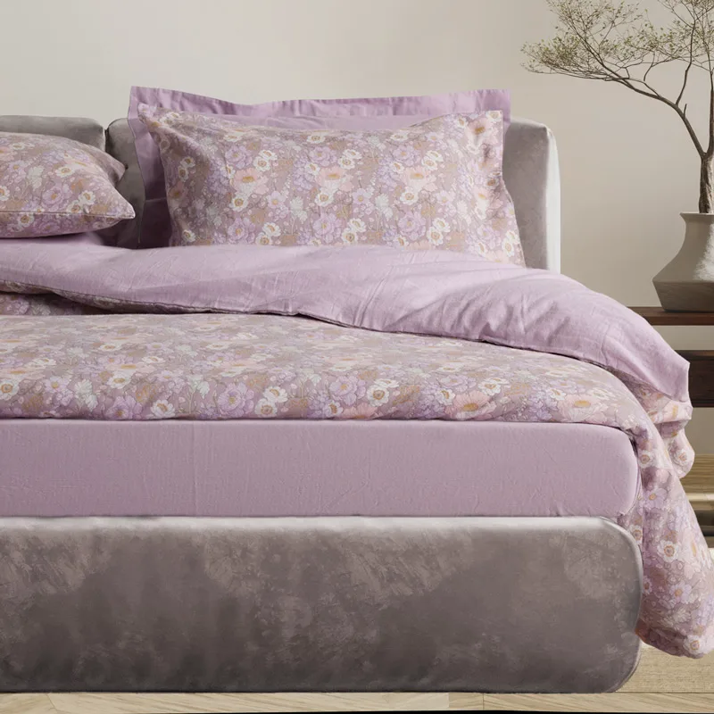 Φανελένια Σεντόνια Μονά Σετ Das Home Happy 9682 Lilac