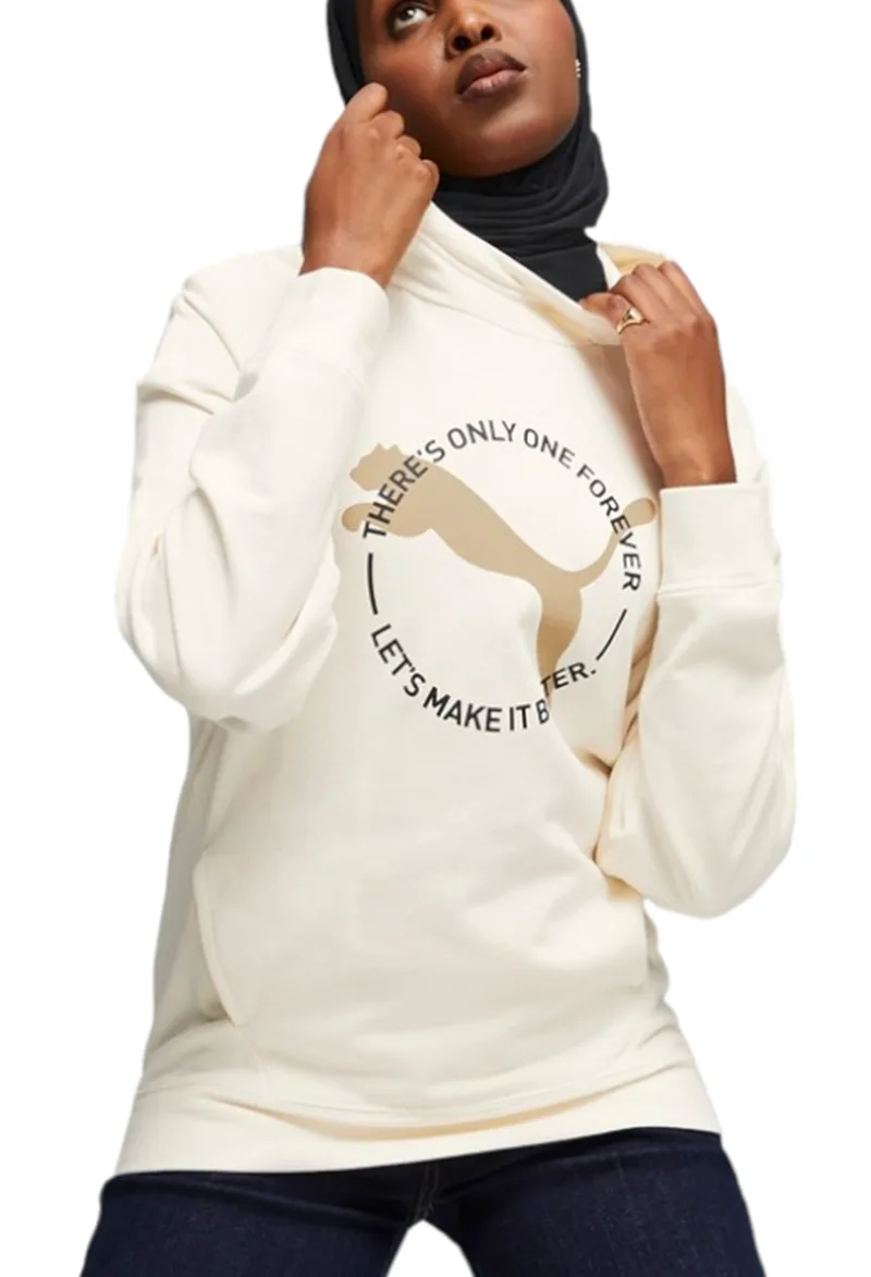Μπλούζα Μακρυμάνικη Puma Better Sportswear Hoodie TR 676068-99 Γυναικείο
