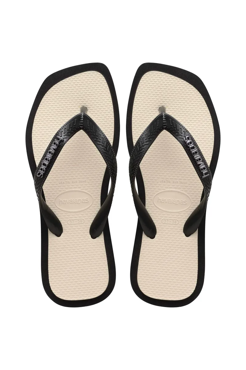 Havaianas γυναικείες σαγιονάρες "Top Square Fusion" - 4149944 Μαύρο