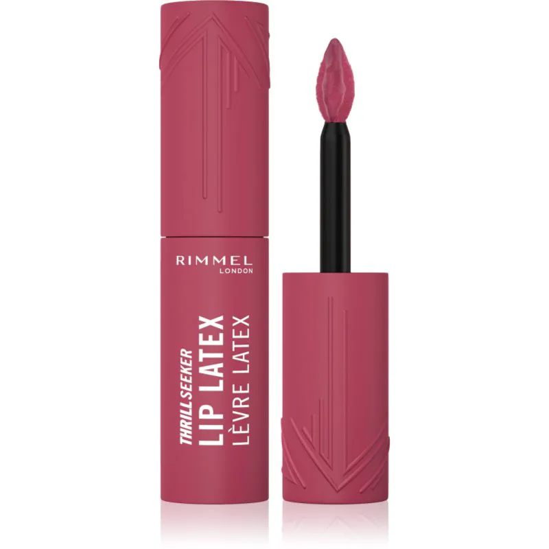 Rimmel Thrill Seeker Lip Latex υγρό κραγιόν απόχρωση 300 Main Character 6 ml