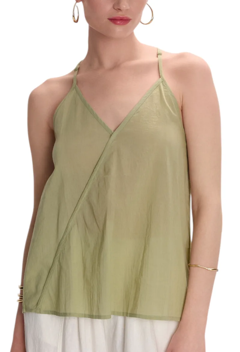Top Ale Αμάνικο 8921223-PISTACHIO Γυναικείο