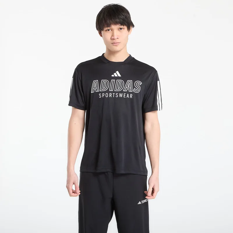 T-shirt adidas House Of Tiro Wordmark T-Shirt Black/ White S