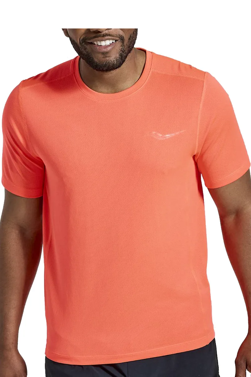 Μπλούζα Κοντομάνικη Saucony Stopwatch SAM800278-VR Ανδρικό