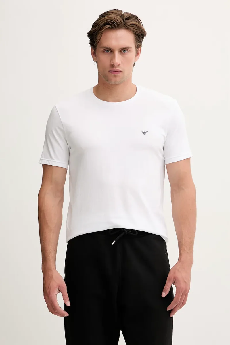 Emporio Armani Underwear Basic t-shirts ανδρικά από βαμβάκι με ελαστάν 2-pack