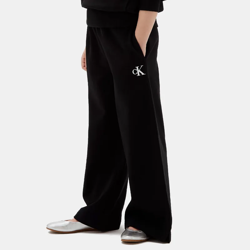 Calvin Klein Ck Logo Wide Leg Sweatpant (9000285395_38799)