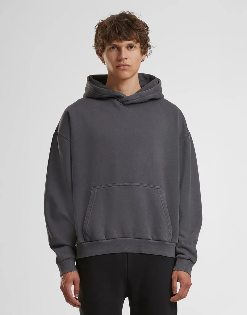 Φούτερ με Κουκούλα BY294 Build Your Brand Vintage Heavy Hoody Magnet
