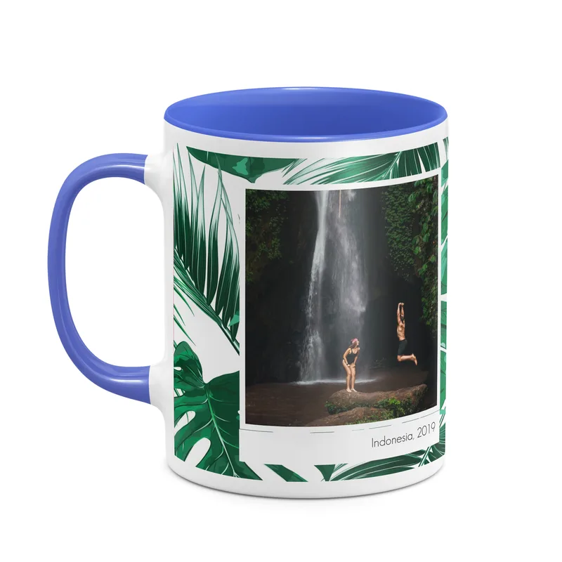 Tropical Plants - Κούπα - Μπλε - Απλή